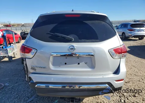 2016 Nissan Pathfinder S from USA, damaged, VIN 5N1AR2MN9GC623973